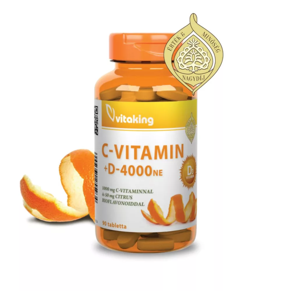 Vitaking C+D vitamin 4000mg